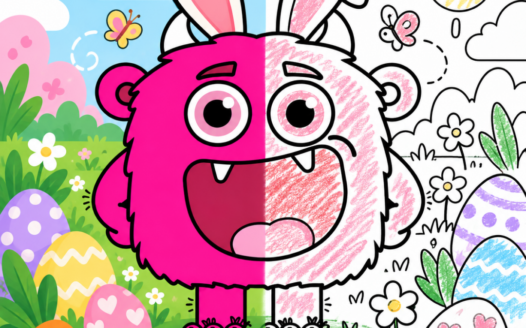 Easter Colour Sheets
