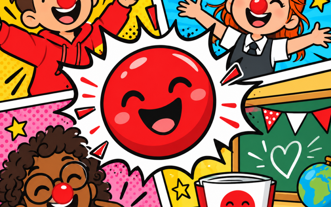 Red Nose Day Comic Strip